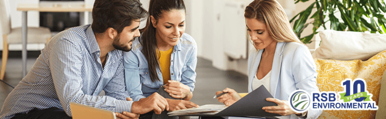 Environmental consultant reviewing a PCA Report for Commercial Real Estate